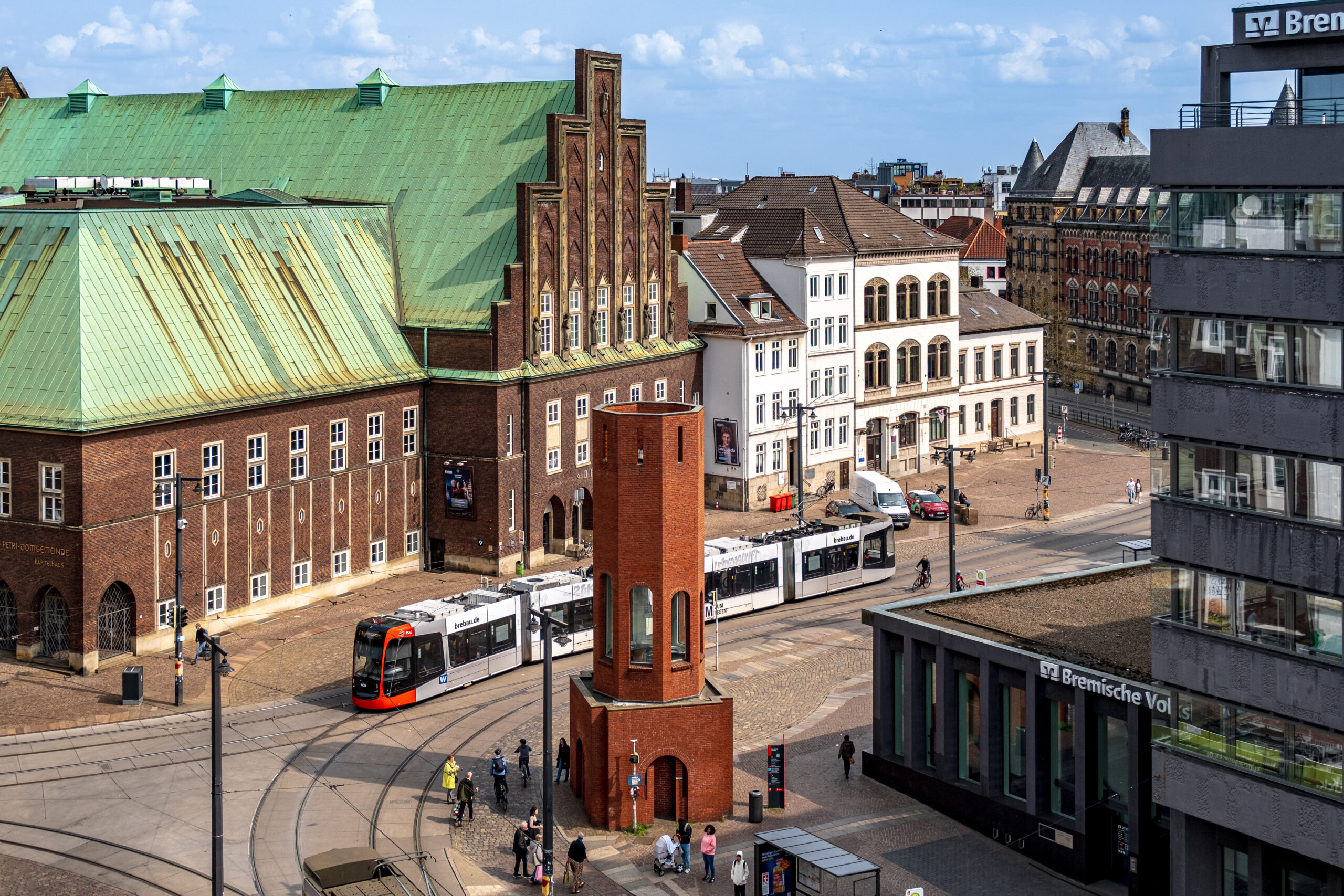 StattReisen Stadtführung Über den Dächern von Bremen II - Station Baumwollbörse